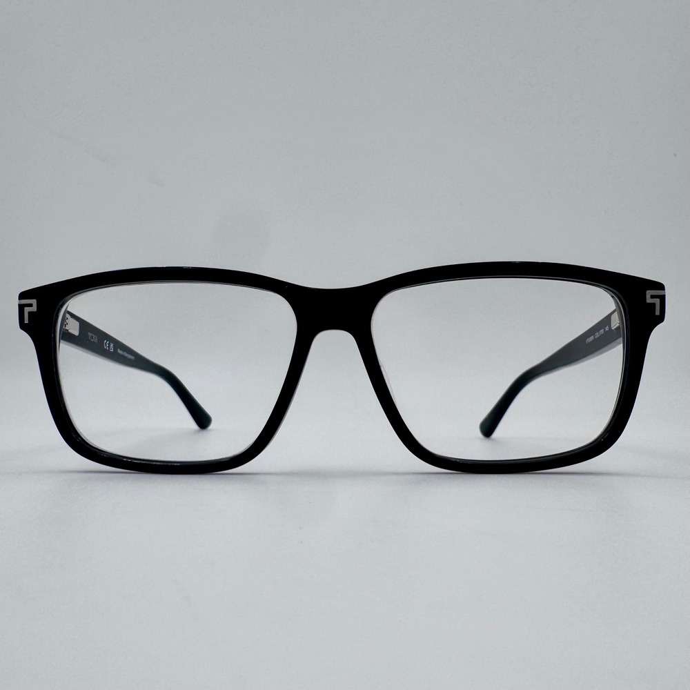 Tumi Black Rectangular Optical Eyeglasses, Frames Only, VTU085K 0700 Mens